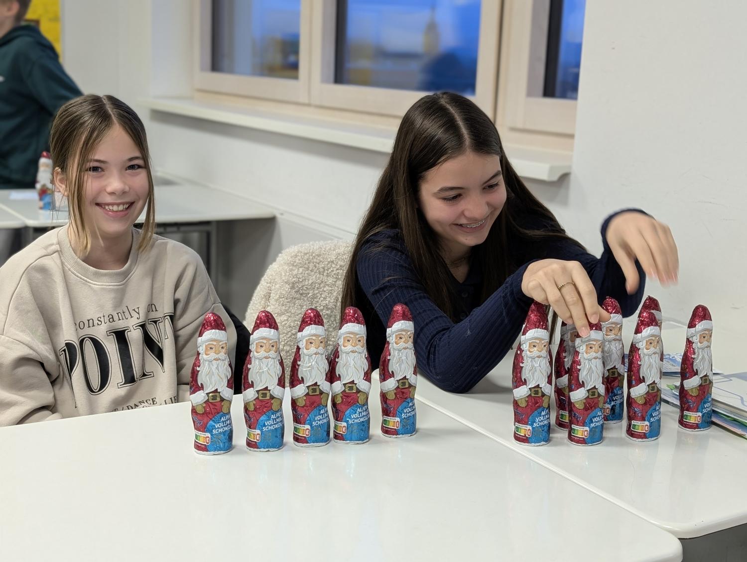 Einige Schüler bekamen viele Nikoläuse