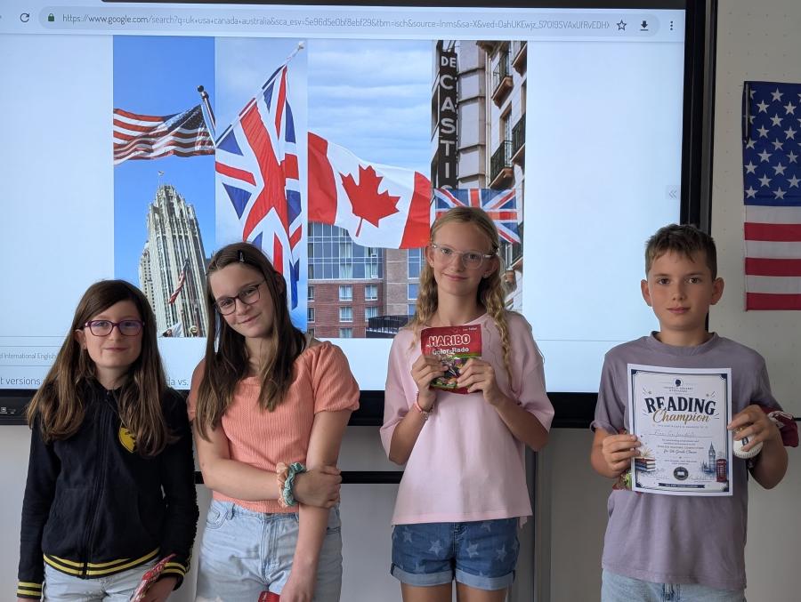 Lesewettbewerb Englisch der 5. Klassen