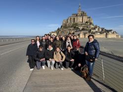 Fahrt zum Mont Saint Michel